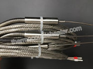K Type Dual Thermocouple RTD With Metal Transition And Fiberglass Leads
