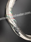 4.2x2.2mm Straight Coil Heaters With J Type Thermocouple And White Silicone Varnished Cable