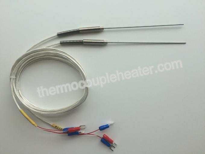 sensore di temperatura dell'acciaio inossidabile del diametro pt100 di 1mm