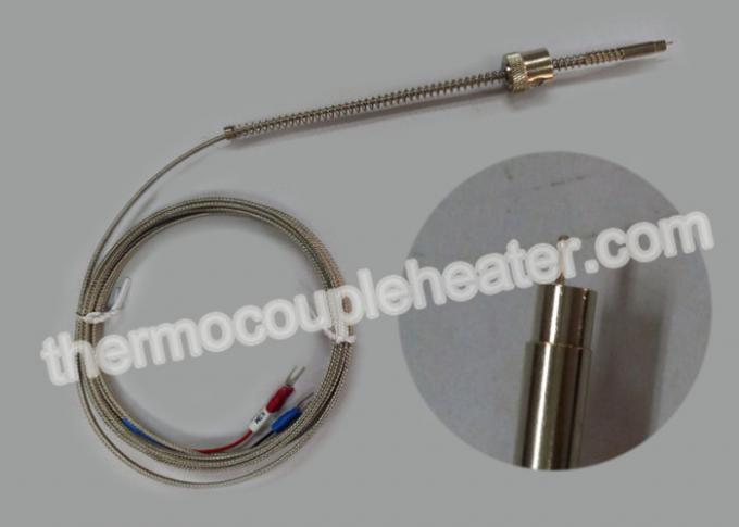 Tipo su misura RTD di K della termocoppia con il filo di piombo dell'acciaio inossidabile, 12-480V