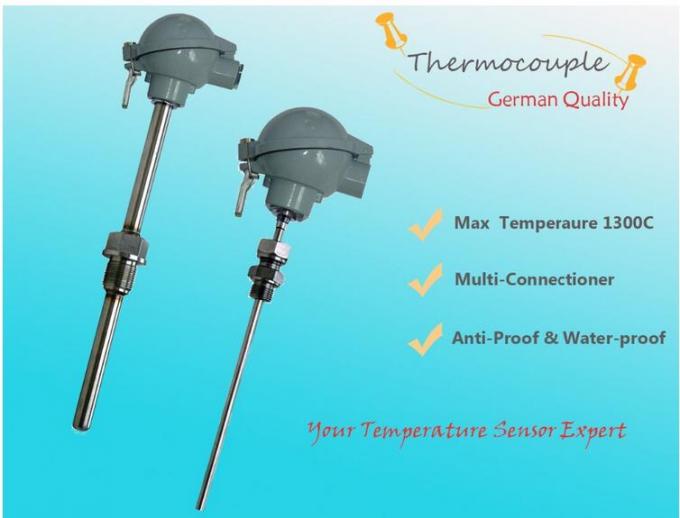 Tipo termocoppia di Max Temperature 1300°C K del sensore di temperatura