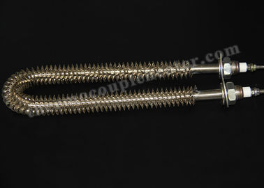 U modella il riscaldatore a aria tubolare tubolare alettato radiatore/500W-3000W dell'acciaio inossidabile