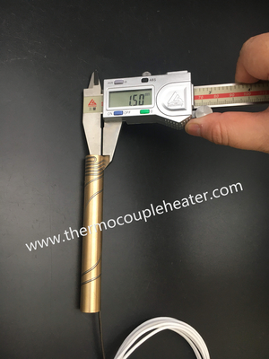 Micro bobina d'ottone tubolare su ordinazione Heater With Super Thin Wall 1.5mm