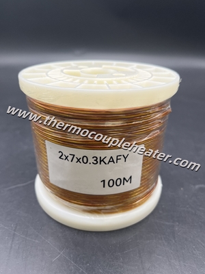 Cable di termocoppia KAPTON Isolamento e guaina tipo K 20AWG