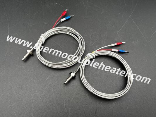 M6 Screw-In Class A Type J Thermocouple Sensor For Injection Molding & Extruders