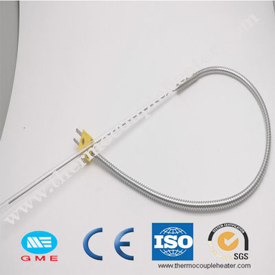 Tipo termocoppia corazzata di K del cavo di MI con il cavo di estensione di 2m