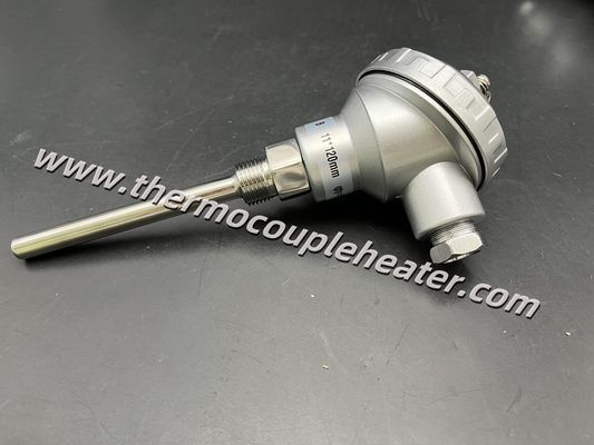 Accurate Stable: Assembled PT100 RTD / Thermocouple Temp Sensor with Transmitter  4~20mA