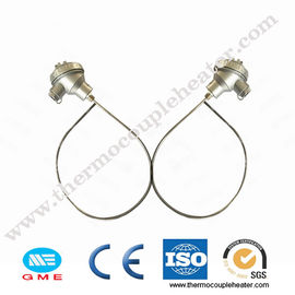 Armoured K Type Thermocouple RTD With SS Sheath And Mineral Insulated Cable