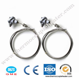 Armoured K Type Thermocouple RTD With SS Sheath And Mineral Insulated Cable