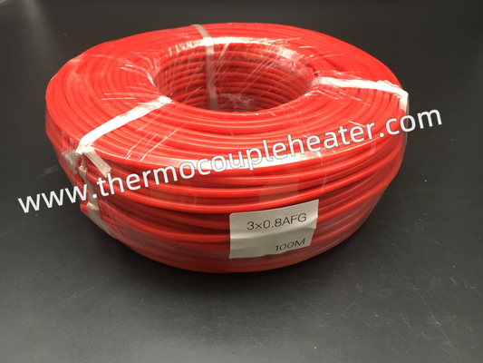 Cavo di estensione di RTD PT100 con il rivestimento del silicone dell'isolamento del PTFE
