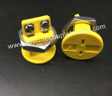Termocoppia rotonda di Mini Female Embedded Connector For K dell'incavo del supporto del pannello