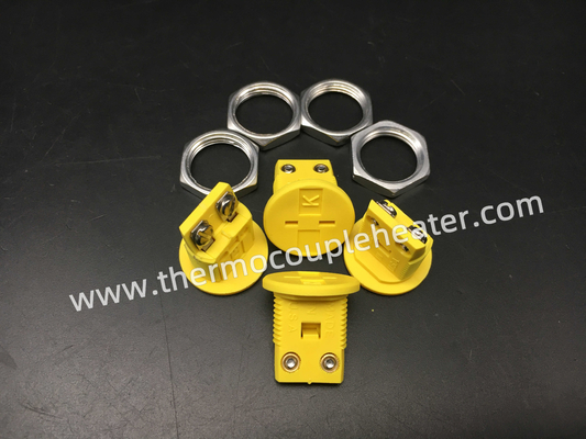 Termocoppia rotonda di Mini Female Embedded Connector For K dell'incavo del supporto del pannello