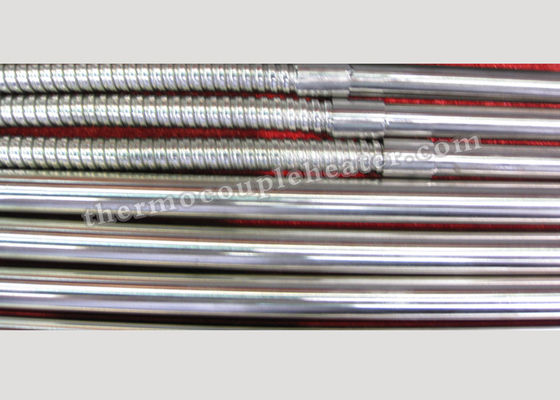 Plastic Processing Heating Element Cartridge Heaters with Metal Screen Sleeve