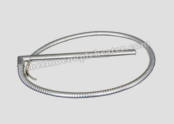 Radiatore spaccato della cartuccia della guaina del riscaldamento veloce ad alta temperatura con costruito in termocoppia