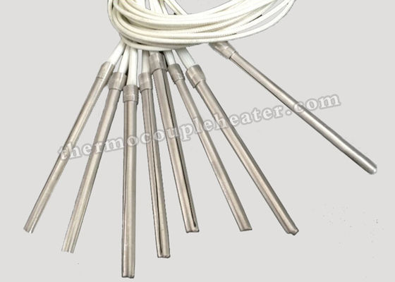 Radiatore spaccato della cartuccia della guaina del riscaldamento veloce ad alta temperatura con costruito in termocoppia