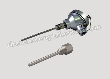 Sensori di RTD Pt100 Pt1000 della termocoppia isolati minerale con Thermowell