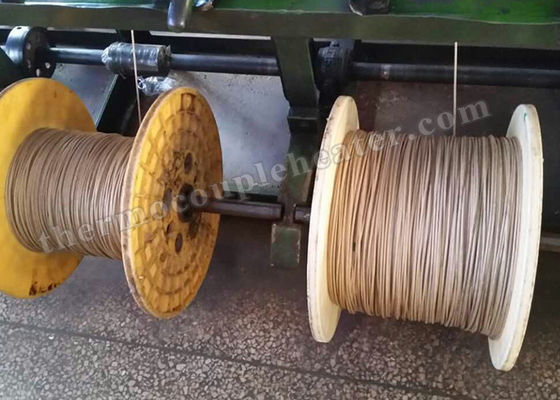 Elementi riscaldanti cavo ad alta temperatura, conduttore isolato della gomma di silicone