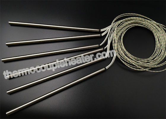 24V 200W Cartridge Heater in 250mm Length With Internal Lead Wire