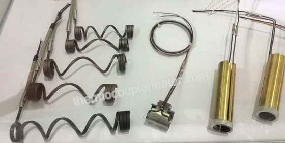 radiatore di bobina caldo del corridore di RTD della termocoppia della primavera di 3x3Mm con il tubo d'ottone