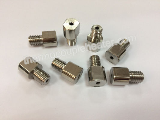 Thermocouple Accessories M8 Straight Threaded Stainless Steel Tube Plug