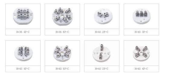 Il blocchetto ceramico delle componenti C-3P-C della termocoppia, nichela gli ottoni rivestito 21 - AWG 30