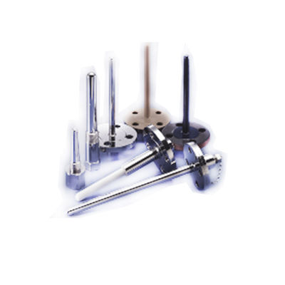 Straight Threaded Barstock stainless steel thermowell 1.0mm-10mm Thickness , OEM service