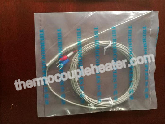 J scrive la sonda a macchina della temperatura di RTD con la baionetta fissa molla isolata minerale