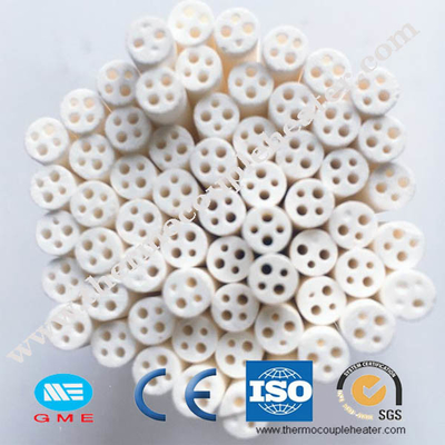 98,3---99,9% tubi ceramici Pin Rod dei tubi della magnesia del MgO
