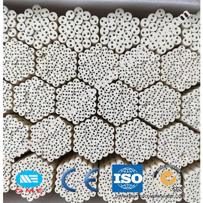 98,3---99,9% tubi ceramici Pin Rod dei tubi della magnesia del MgO