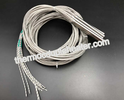 Radiatori elettrici ad alta densità della cartuccia con i cavi internamente collegati della vetroresina e le trecce degli ss