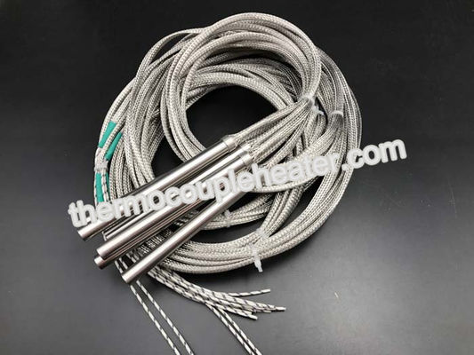 Radiatori elettrici ad alta densità della cartuccia con i cavi internamente collegati della vetroresina e le trecce degli ss