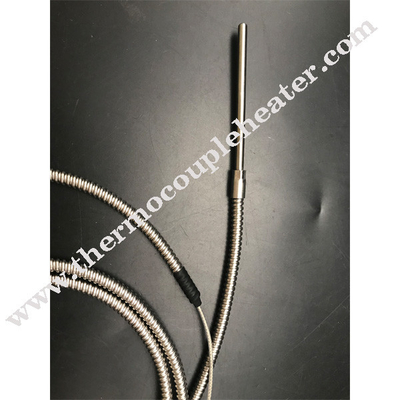 Tipo inguainato tipo termocoppia del diametro 1.0mm 1.5mm 3.0mm 6.0mm di acciaio inossidabile della sonda di K/j/n