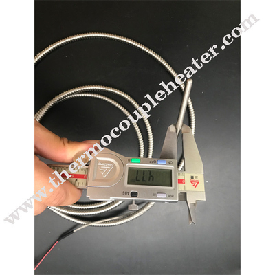 Tipo inguainato tipo termocoppia del diametro 1.0mm 1.5mm 3.0mm 6.0mm di acciaio inossidabile della sonda di K/j/n