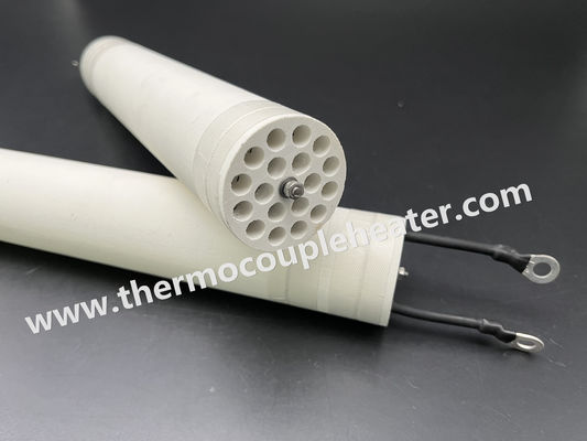 Elementi riscaldanti ceramici cilindrici ceramici di Bobbin Heater per il riscaldamento ad aria