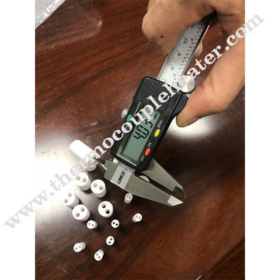 Isolante ceramico della termocoppia dell'allumina della termocoppia