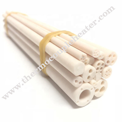 Tubi di protezione da termocoppia in ceramica di allumina al 99,7% per forno