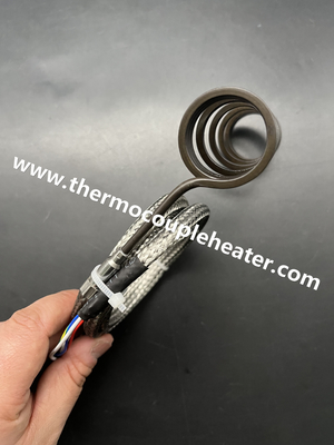 Scaldaia a spirale sezione trasversale 3.2x3.2mm Diverse dimensioni uscita radiale
