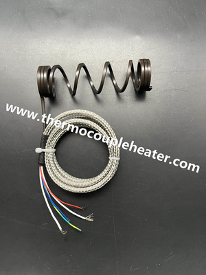 Scaldaia a spirale sezione trasversale 3.2x3.2mm Diverse dimensioni uscita radiale
