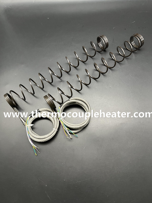 Scaldaia a spirale sezione trasversale 3.2x3.2mm Diverse dimensioni uscita radiale