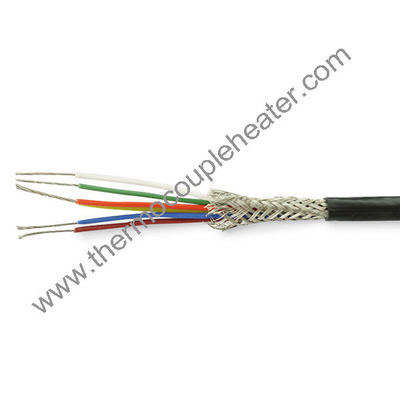 PFA Cablo RTD isolato Fibra di vetro intessuto Protezione PT100 Fio FEP Giacca Cablo RTD