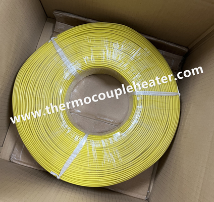 Cable di termocoppia tipo K Isolamento in PVC doppio 20AWG ANSI Colore