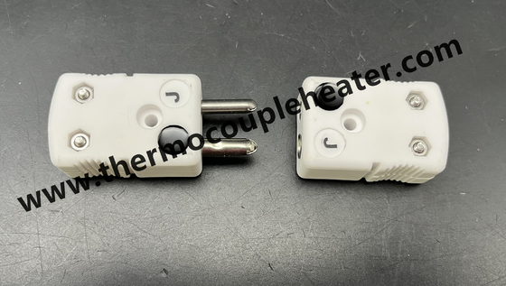 Connettore di termocoppia in ceramica tipo J Maschio e femmina