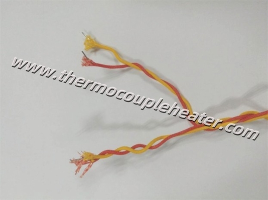 Cable termopare tipo K Twisted Pair Rosso E Giallo 0.71mm