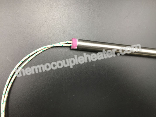 480V 400W 5/8”  Cartridge Heaters With Internally Connected fiberglass Leads