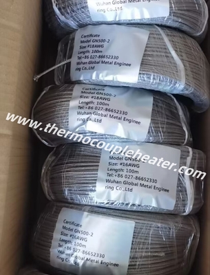Cable resistente alle alte temperature fibra di vetro e mica isolamento protezione rete di acciaio