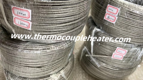 Cable resistente alle alte temperature fibra di vetro e mica isolamento protezione rete di acciaio