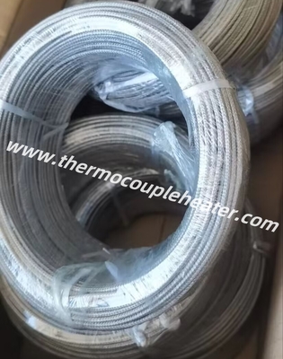Cable resistente alle alte temperature fibra di vetro e mica isolamento protezione rete di acciaio