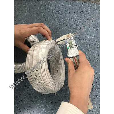 PFA RTD PT100 isolato cavo fibra di vetro intessuto schermatura FEP giacca cavo RTD