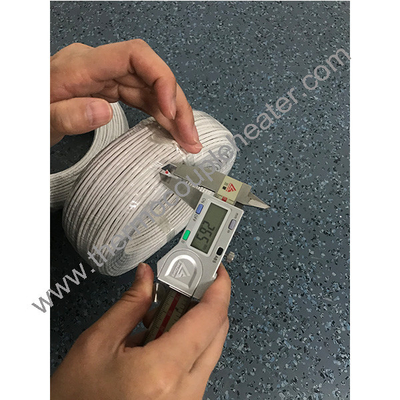 PFA RTD PT100 isolato cavo fibra di vetro intessuto schermatura FEP giacca cavo RTD