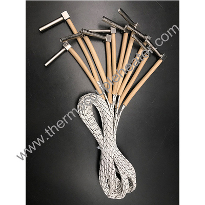 Caldaia elettrica a cartuccia con tubo metallico flessibile